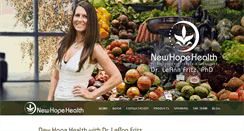 Desktop Screenshot of newhopehealth.net