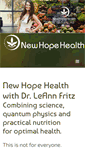 Mobile Screenshot of newhopehealth.net